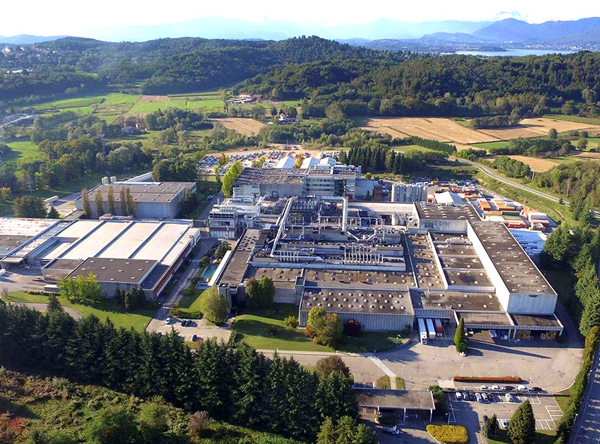 Produktionsstätte in Daverio / Italien (Foto: Goglio)