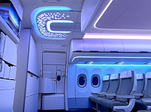 Der Eingangsbereich des Airbus A 320 wird von FACC gestaltet (Foto: FACC/Airbus)