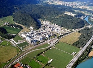 Das Stammwerk des Unternehmens aus der Vogelperspektive (Foto: Ems-Gruppe)