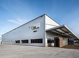 Die neue Logistikhalle für Sterilprodukte (Foto: Christian Zeibig)