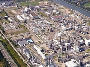 Petrochemie-Produktionslinien im belgischen Geel (Foto: Ineos)