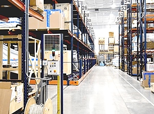 Platz da! Das neue Logistikzentrum von Multivac (Foto: Multivac)