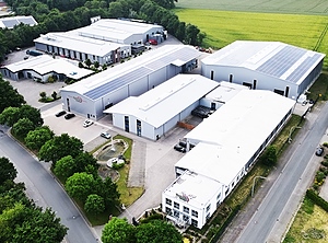 Die Betriebsstätte in Steinfurt (Foto: Syntech)