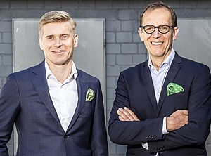 Nachfolger und Vorgänger: der neue CEO Henning Jansen (links) und der scheidende Chef Horst Garbrecht (Foto: Metabo)