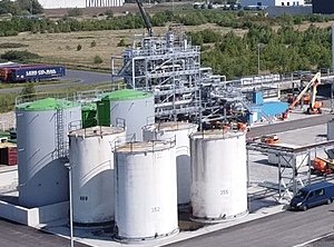 Vogelperspektive: die neue Recyclinganlage von Rinasci in Oostende (Foto: Rinasci)