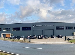 Das Logistikzentrum in Löhne (Foto: Kunststoffexpress)