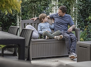 Soll weiter steigen: derzeit liegt der Recyclinganteil bei knapp über 40 Prozent (Foto: Keter)