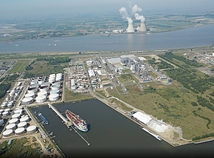 Der Produktionsstandort Antwerpen-Lillo (Foto: Ineos)