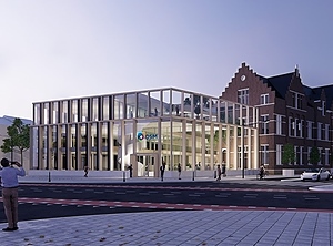 Schick und transparent: So soll der neue Firmensitz in Maastricht aussehen (Foto: DSM).