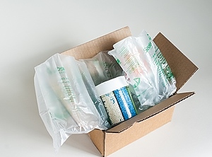 Wird demnächst teurer: verpackte Luft (Foto: Sealed Air)