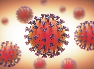 Überwunden geglaubt, jetzt aber in der Warenlogistik präsent wie eh und je: das Corona-Virus kommt zurück (Foto: Panthermedia)