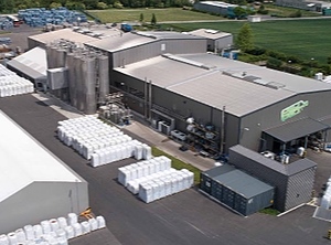 Produktionsstätte in Müllendorf (Foto: PET to PET Recycling Österreich)