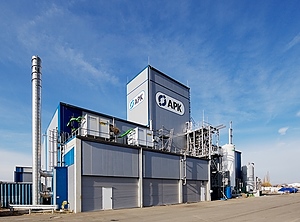 Zertifiziert: die Recycling-Anlage in Merseburg (Foto: APK)