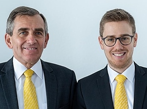 Der Senior hat das Ruder an den Junior übergeben (Foto: Fränkische)