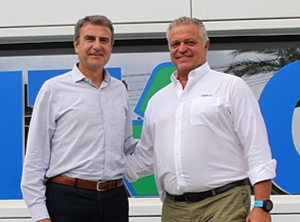 Joan Prats, Generaldirektor der GCR-Gruppe (links) und Vicente Olmos, Geschäftsführer von Sintac Recycling (Foto: Sintac)