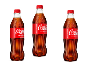 Halbliterflasche aus 100 Prozent PET-Rezyklat (Foto: Coca-Cola)