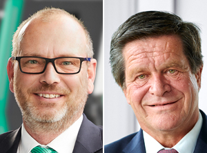 Guido Frohnhaus (li.) und Ulrich Reifenhäuser (Fotos: Arburg / Reifenhäuser)