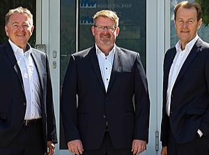 Harald Schicklgruber, Gerald Neudeck und Christian Otte (v.li.; Foto: ifw)