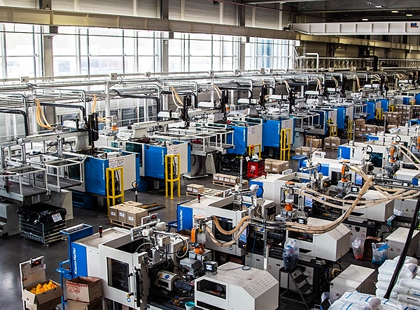 „Smoby“-Produktionsstätte in Arinthod / Frankreich (Foto: Simba-Dickie)