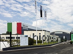 Gelände von Bio-on in der Nähe von Bologna (Foto: Bio-on)