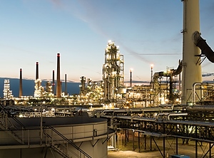 Raffinerie-Anlagen in Schwedt an der Oder (Foto: PCK)
