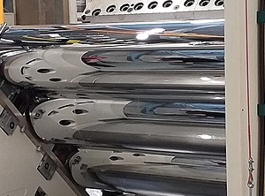 PETG-Folien für die Medizinbranche: Produktion bei Carolex (Foto: Carolex)