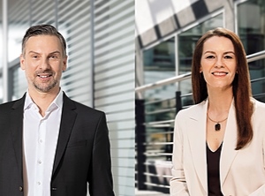 Verstärken ab Februar den Vorstand des Automobilzulieferers: Ingo Spengler und Dr. Ursula Biernert (Foto: Leoni)