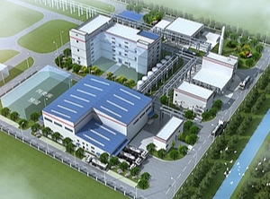 So soll er nach der Erweiterung aussehen: Computer-Modell des Standorts Huizhou (Abb.: Clariant)