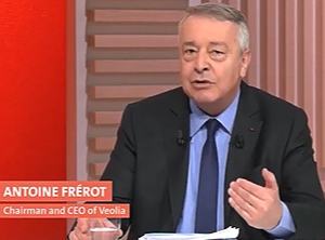 Mit der Suez-Fusion kurz vorm Ziel: Veolia-CEO Antoine Frérot (Foto: Veolia)