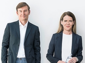 Führungsduo: Birgit Aichinger und Herbert Schlossnikl (Foto: Vöslauer)