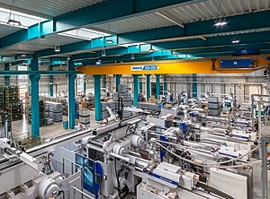 Hallenneubau bei Karl Etzel in Mühlacker (Foto: Krähe & Wöhr)