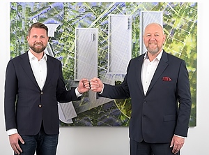 Stabwechsel beim IKV: Dr.-Ing. Martin Facklam (links) folgt auf Leo Wolters (Foto: IKV, Froels)