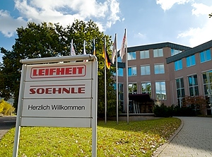 In Nassau an der Lahn: Die Zentrale des Herstellers von Haushaltsprodukten (Foto: Leifheit)