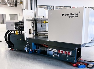 Von Sumitomo Demag: Eine der neuen Maschinen in Donaueschingen (Foto: Stolz & Seng)