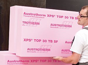 Werden im April ebenfalls teurer: XPS-Platten (Foto: Austrotherm)