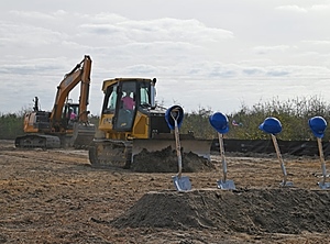 Baubeginn in Augusta / USA: Ab Ende 2023 sollen dort PP-Abfälle verwertet werden (Foto: PureCycle)
