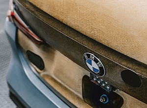 Kofferraumdeckel aus Naturfaser-Composites (Foto: BMW)