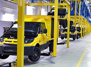 In ähnlichem Umfang wie die Montagelinie in Düren bei Aachen soll auch eine Produktion in den USA installiert werden (Foto: StreetScooter)