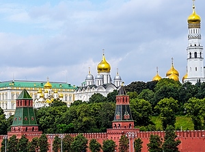 Droht von hier der Dreh am Gashahn? Blick auf den Kreml in Moskau (Foto: Pexels, Ramon Perucho)