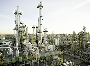 Anlagen des Spezialchemie-Herstellers in Oberhausen (Foto: OQ Chemicals)