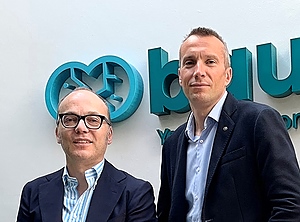 Vice President Clemente Bausano (li.) mit dem neuen Technischen Leiter Massimiliano Fenili (Foto: Bausano)