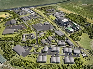 Protos Plastic Park in Ellesmere Port bei Liverpool: Bald erste integrierte Recyclingstrecke Großbritanniens (Abb: Peel L&P)