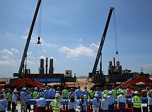 Mitte 2020 begann BASF mit den Bauarbeiten am künftigen Verbundstandort in Zhanjiang (Foto: BASF)
