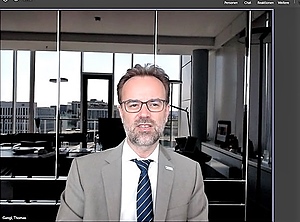 „2022 kann ein sehr gutes Jahr für Borealis werden“: Konzern-CEO Thomas Gangl (Screenshot: KI)