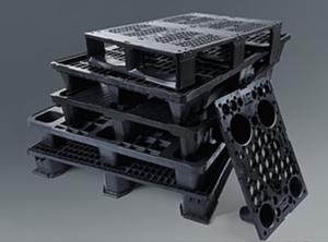 Alles Paletti: Ladungsträger aus Recyclingkunststoff (Foto: Purus)