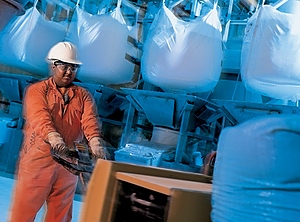 Säckeweise PVC... und demnächst auch säckeweise Geld für den Finanzinvestor? PVC-Spezialist Geon steht angeblich zum Verkauf (Foto: PolyOne)