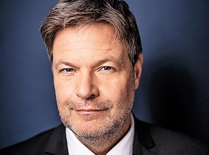 Beim „High-Level-Empfang“ live zugeschaltet: Wirtschaftsminister Dr. Robert Habeck (Foto: BMWK, Dominik Butzmann)