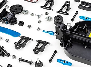 In Reih und Glied: Aus Recycling-PP (