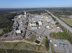 Das Werk in Augusta: Der belgische Konzern erwarb den Standort im Jahr 2001 durch die Übernahme des Bereichs Technische Kunststoffe von BP Amoco (Foto: Solvay)