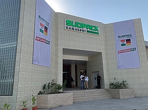 Nach anderthalb Jahren Bauzeit eröffnet: Der neue Produktionsstandort in Ahmedabad (Foto: Südpack)